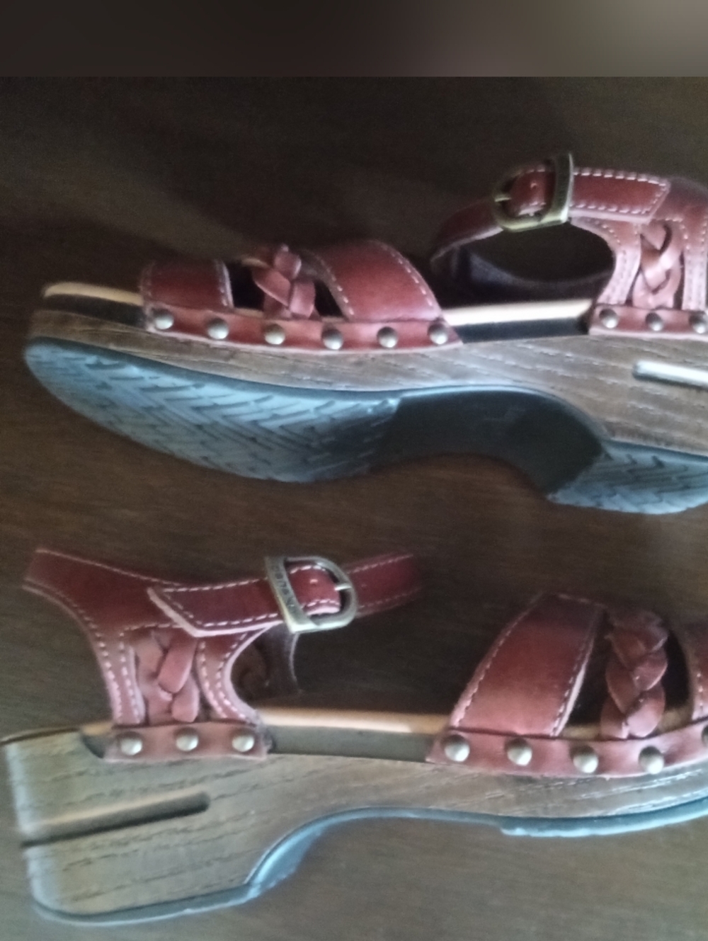 Dansko Cognac Brown Micki Sandals 40